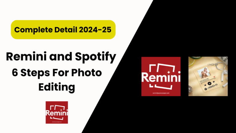 How To Integrating Remini And Spotify For Enhanced Photo Editing