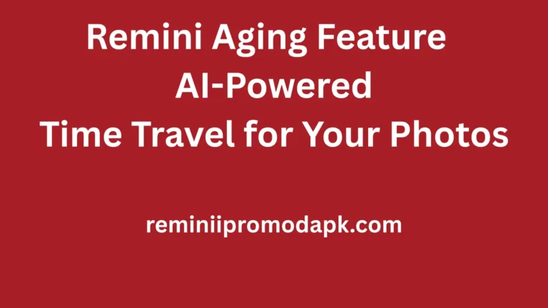 remini aging feature
